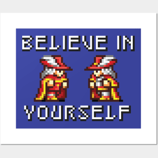 Believe In Yourself Red Mage Red Wizard Version Posters and Art